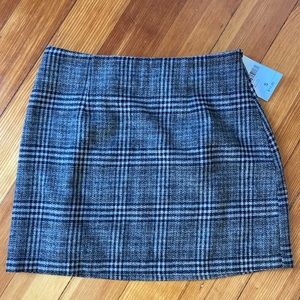 Forever21 Plaid Woven Mini Skirt